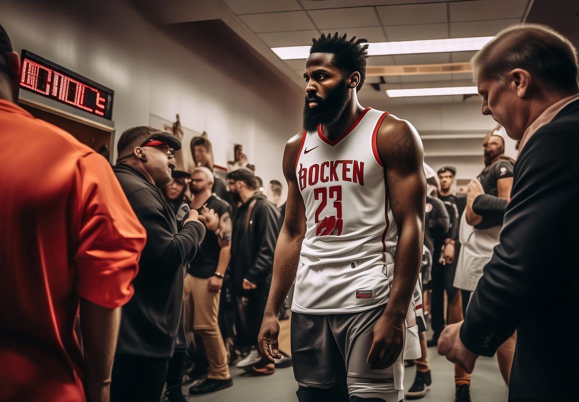 詹姆斯·哈登左小腿肌肉紧张出战成疑，快船队季后赛排名面临考验